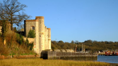 Upnor  Castle , riverside  view.