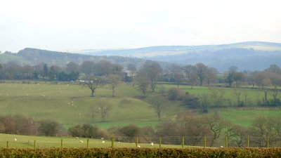 Hadrians  Wall  in this section has been stone robbed to extinction.