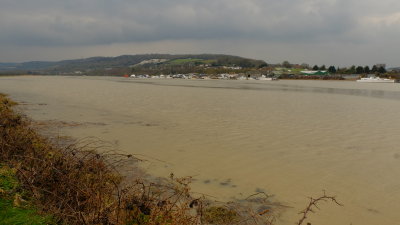 The  River  Medway  at  high  tide.