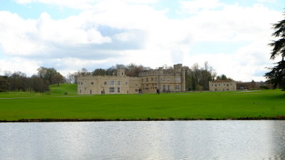 Leeds  Castle , from  the  western  lake.