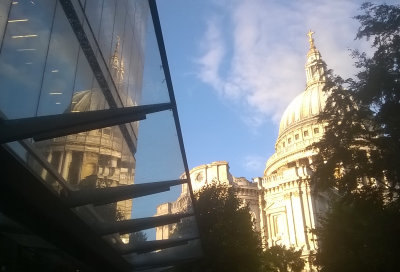 The  twin  domes  of  St. Pauls . lol.