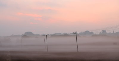 Misty  dawn  over  Beckley .