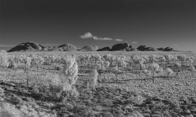 IR Kata Tjuta Panorama