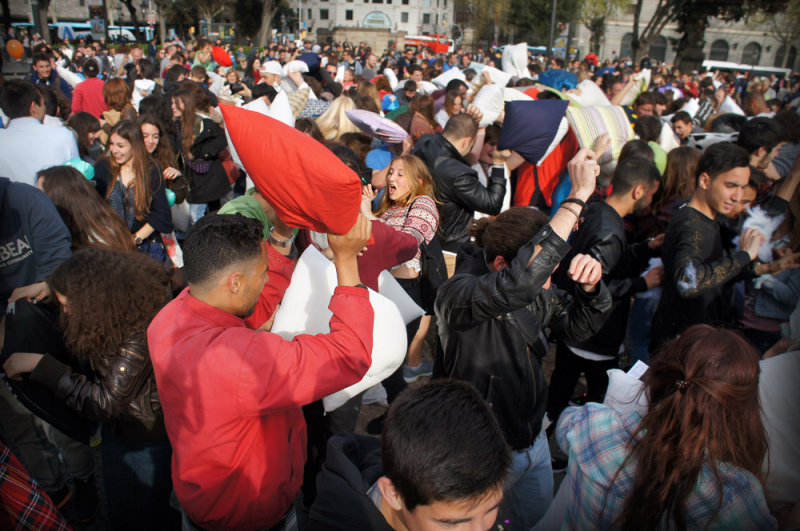 Pillow Fight BCN 2015