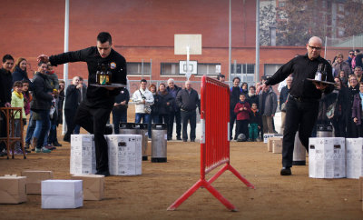 carrera de camareros