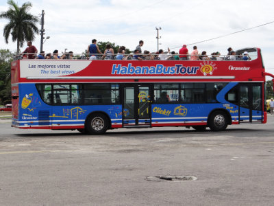 Who knew Havana has hop on/hop off tour buses?