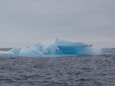More blue ice