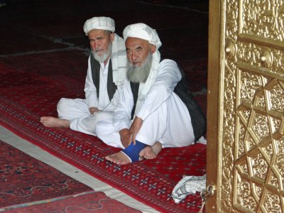 Two worshippers