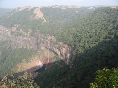 Nohkaliaka Falls...during the dry season