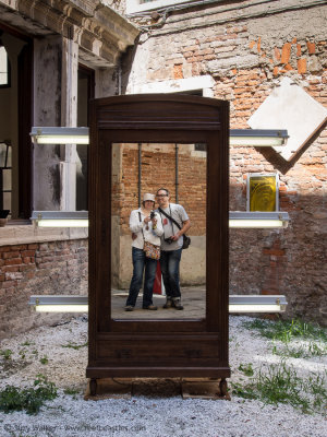 Walk Reflection - Bill Culbert - Venice Biennale
