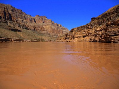 The Colorado River, after the rain