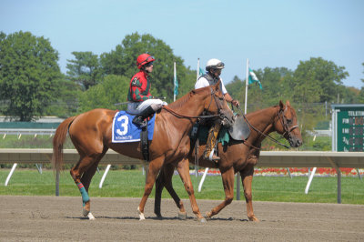 The Lady's Secret Stakes: Sharp Sally and Angel Serpa