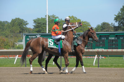 The Lady's Secret Stakes: Canadian Mistress and Elvis Trujillo