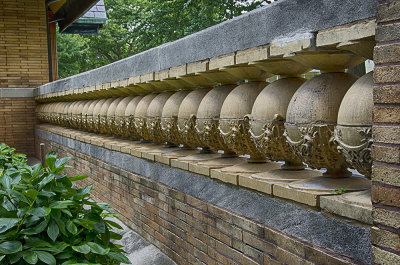 Wall Detail at the Nathan G. Moore House (1895, 1923)