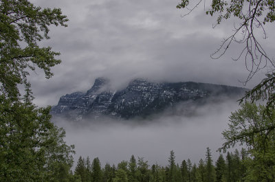 Mountains Peaking Through