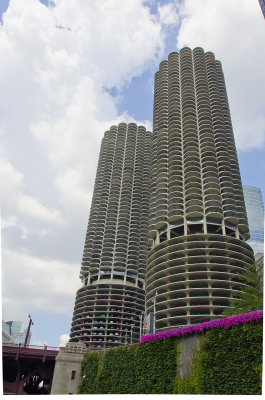 Marina City Complex Condos and Businesses