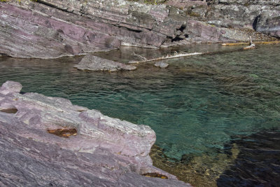 McDonald Creek - A deep area about 20' and look how clear it is!