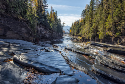 View Down McDonald Creek