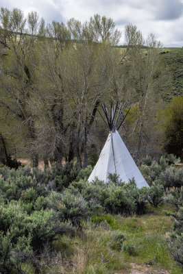 Teepee At Bannack MT