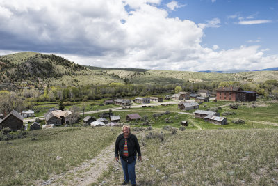 Me On The Hill Over Bannack