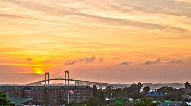 Sunset Over Newport 