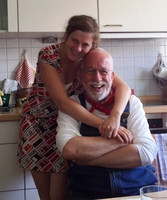 Jette and Ully Aug 2015 week of celebrating Ully's 60th birthday
