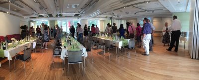 Guests enjoying Ully's birthday celebration