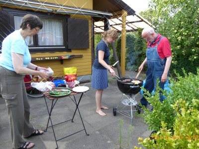 Barbecue at Jette's Schrebergarten