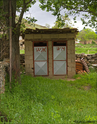The public toilet in Stavica