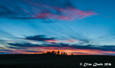 Sunset in the Palouse