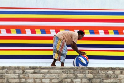 unwrapping the stupa