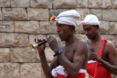 musicians at ritual 