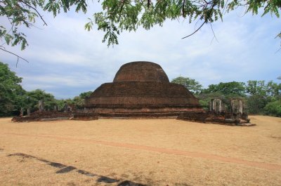 Polonaruwa, ancient Dagoba