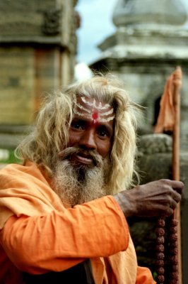 Saddhu @ Pashupatinath temple