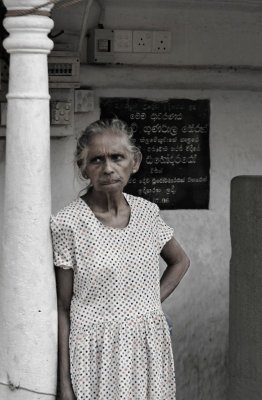 Woman, Kataragama, Sri Lanka