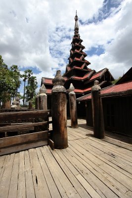 The Bagaya Monastery in Inwa, build 17631776