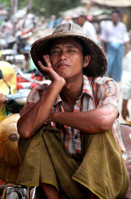 Man, Mandalay, Myanmar