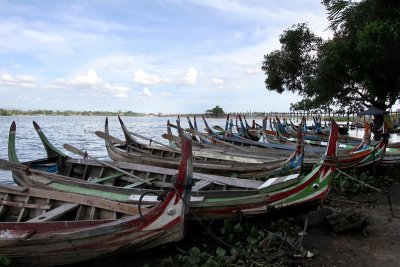 Amarapura, boats
