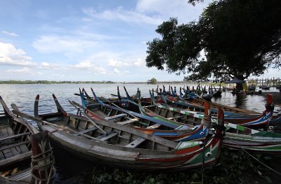 Amarapura, boats