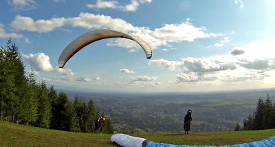 Paragliding South Tiger Mountain 04/18/14