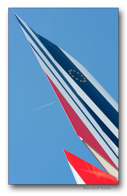 Dérive avion Air France