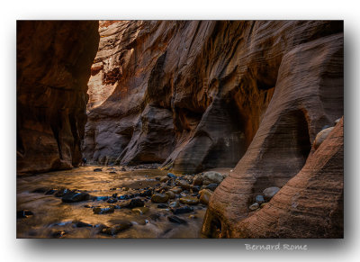 Zion National park the narrows