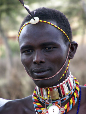 Samburu warrior, Kenya