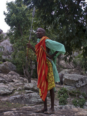 Samburu warrior, Kenya