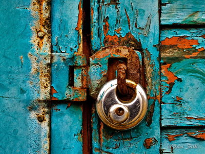 Old Door and New Lock