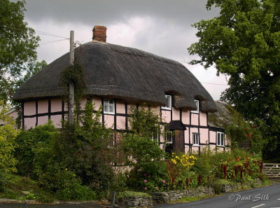 Pink Thatched Cottage