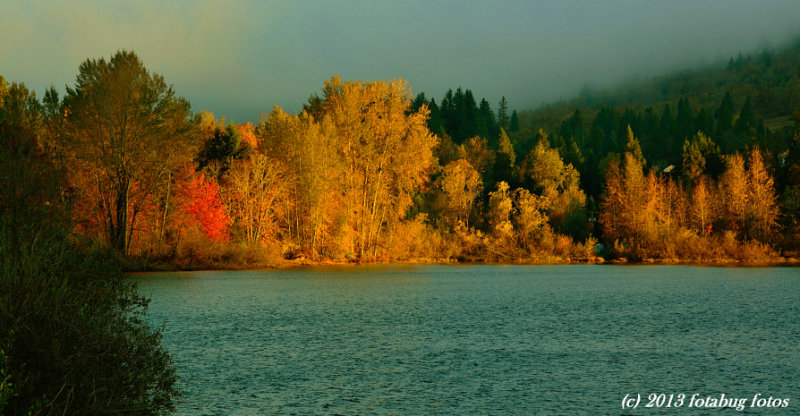 Morning Colors On Dexter Lake