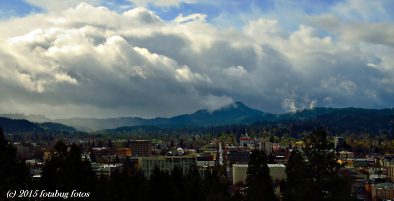 Storm Clouds Over Eugene