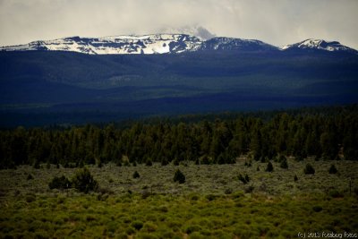 High Cascades seen from Central Oregon