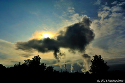 The Morning Sun Over Springfield